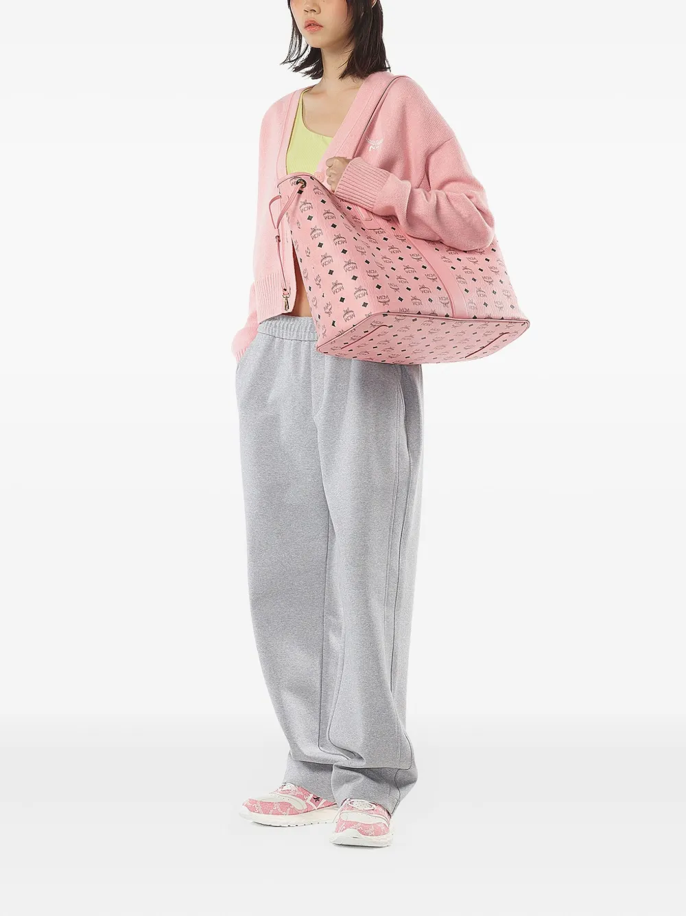 MCM Liz shopper Roze