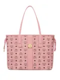 MCM Liz logo-jacquard drawstring tote bag - Pink