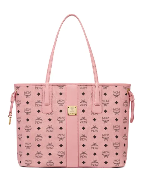 MCM Liz logo-jacquard drawstring tote bag