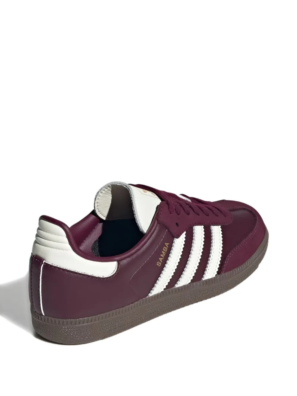 Adidas Samba OG Maroon Off White Gum sneakers - Rood