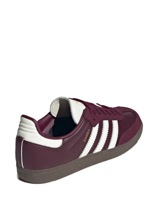 adidas gazelle silver green womens Adidas Samba Og In Maroon – DANPIT main image 1