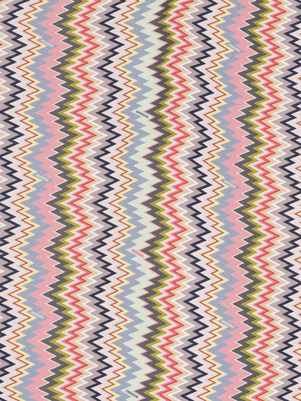 Missoni Kids Deken met zigzag-patroon Beige