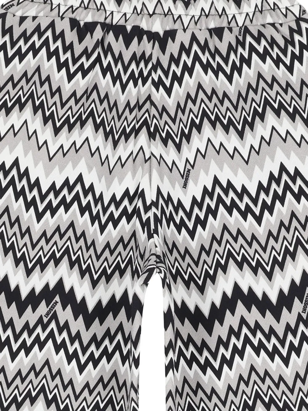 Missoni Zigzag-patterned Wide-leg Trousers In Multi