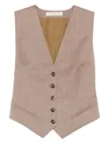 Philosophy Di Lorenzo Serafini button-fastening waistcoat - Brown