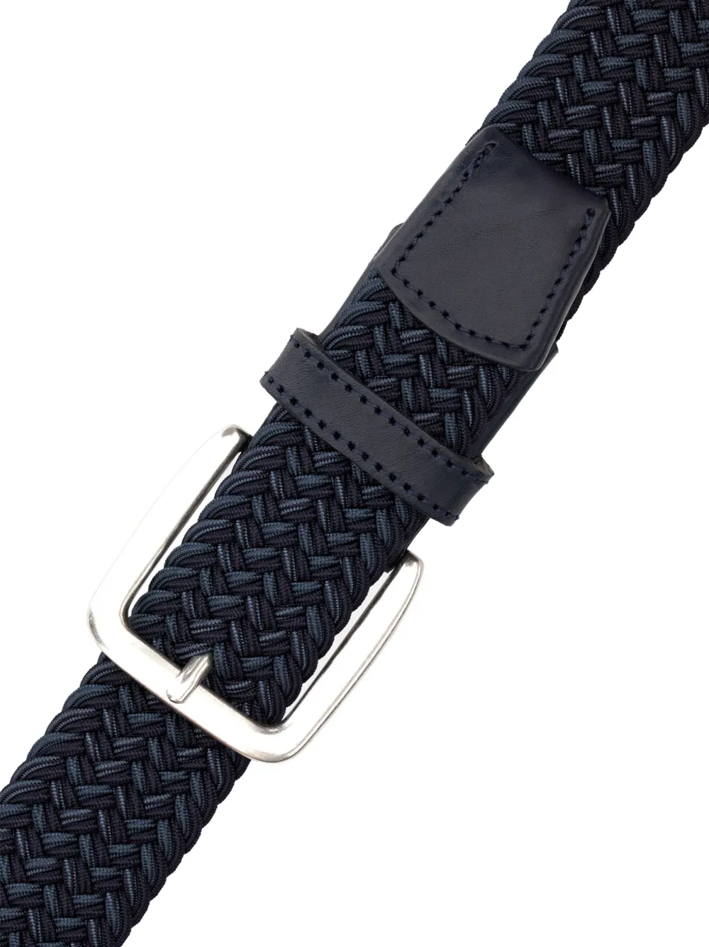 Boggi Milano Geweven riem - Blauw
