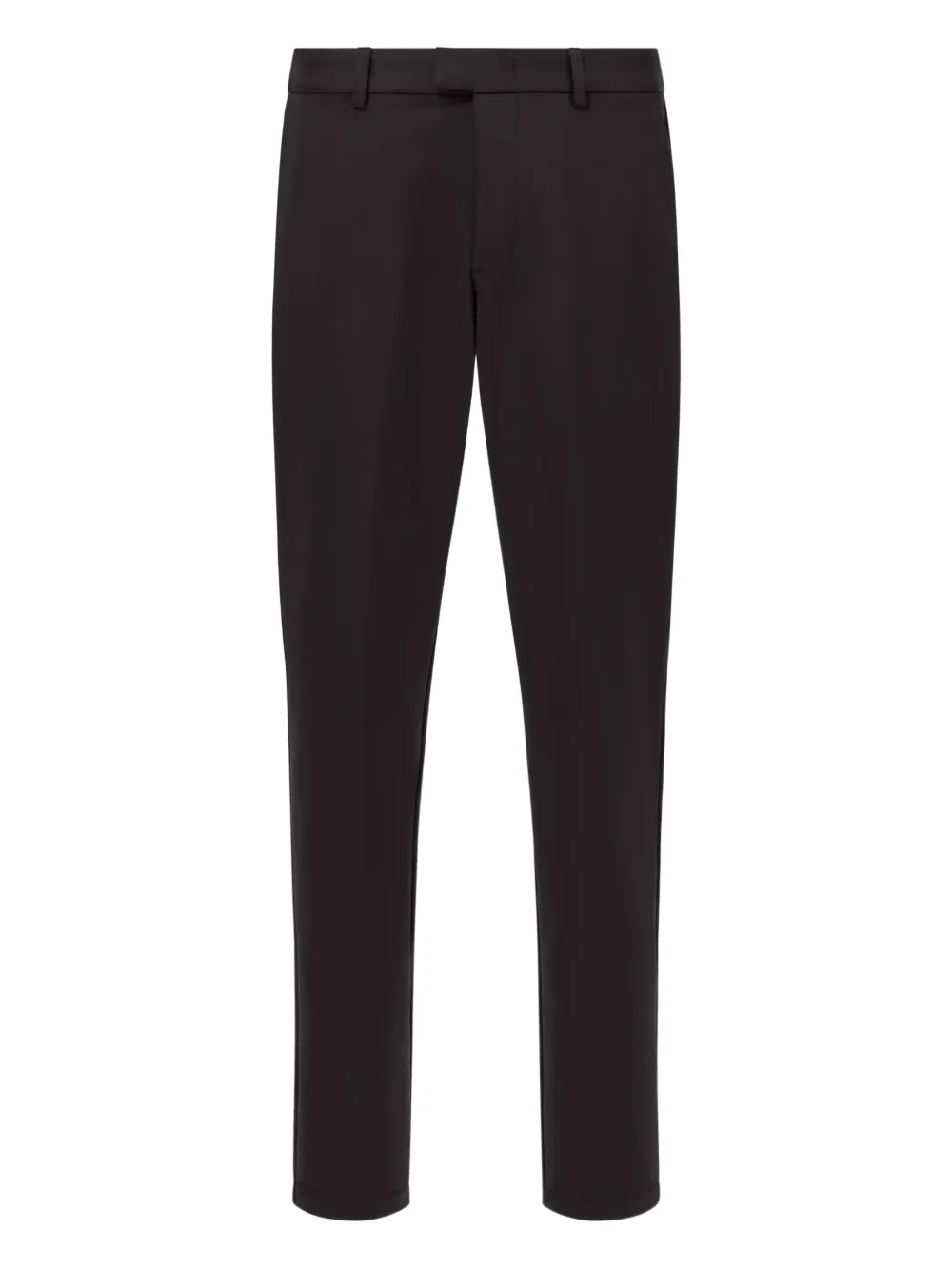 Boggi Milano logo-patch trousers | Black | Image 1