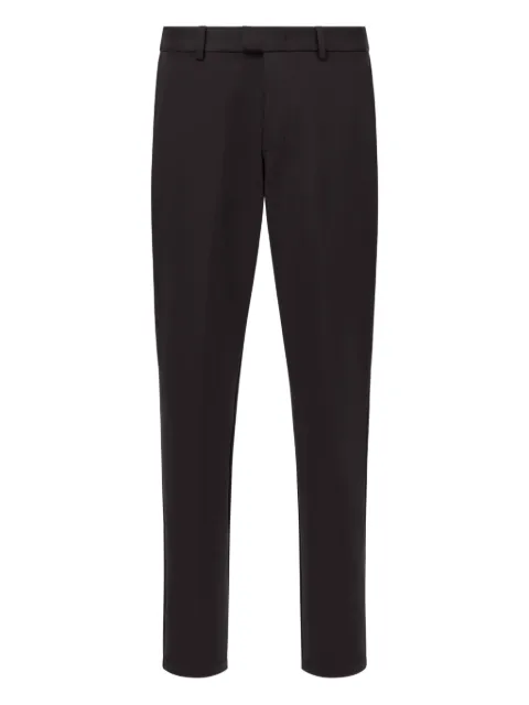 Boggi Milano logo-patch trousers