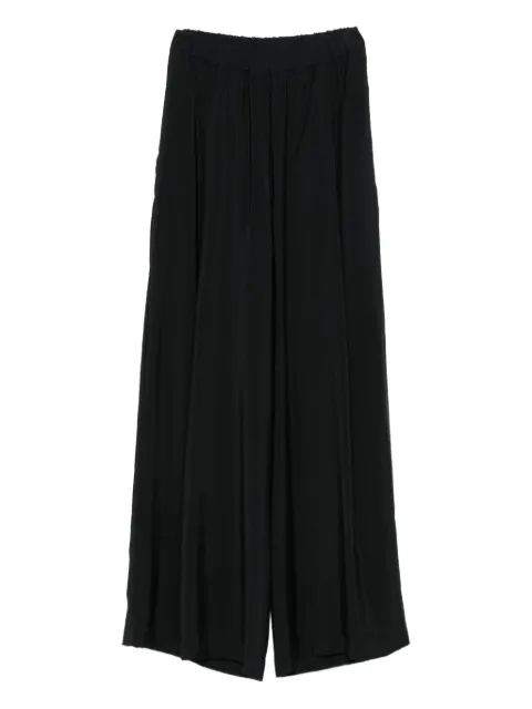 Gentry Portofino pleated elastic-waist trousers
