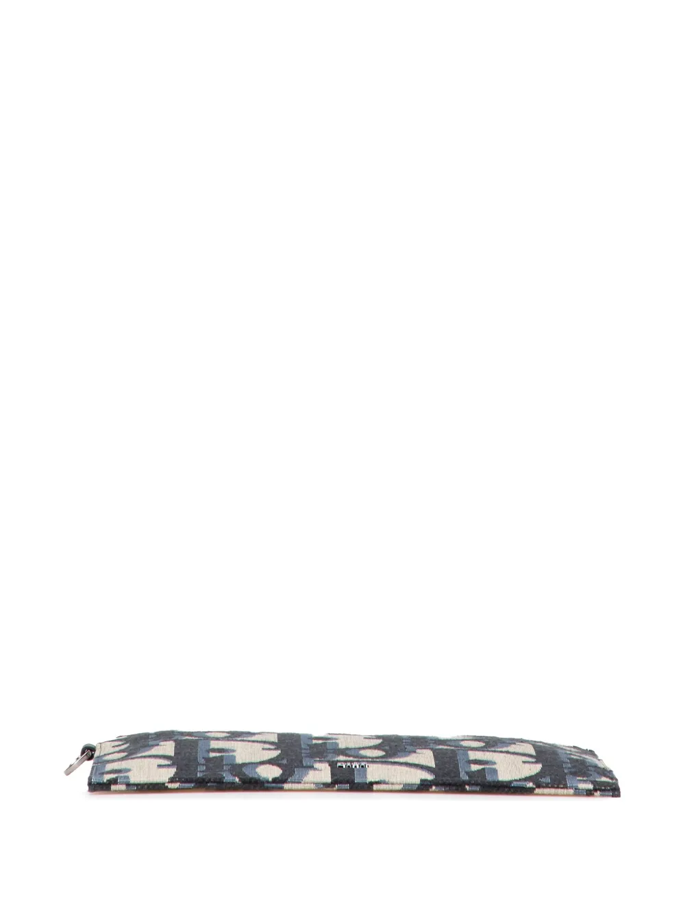 Pre-owned Dior 2023 Oblique A5 Clutch Bag In Blue