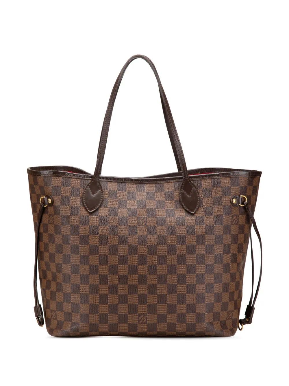 Louis Vuitton Pre-Owned 2009 ダミエ エベヌ ネヴァーフル MM トートバッグ - ブラウン Louis Vuitton Pre-Owned 2009 ダミエ エベヌ ネヴァーフル MM トートバッグ - ブラウン