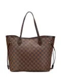 Louis Vuitton Pre-Owned 2009 Damier Ebene Neverfull MM tote bag - Brown