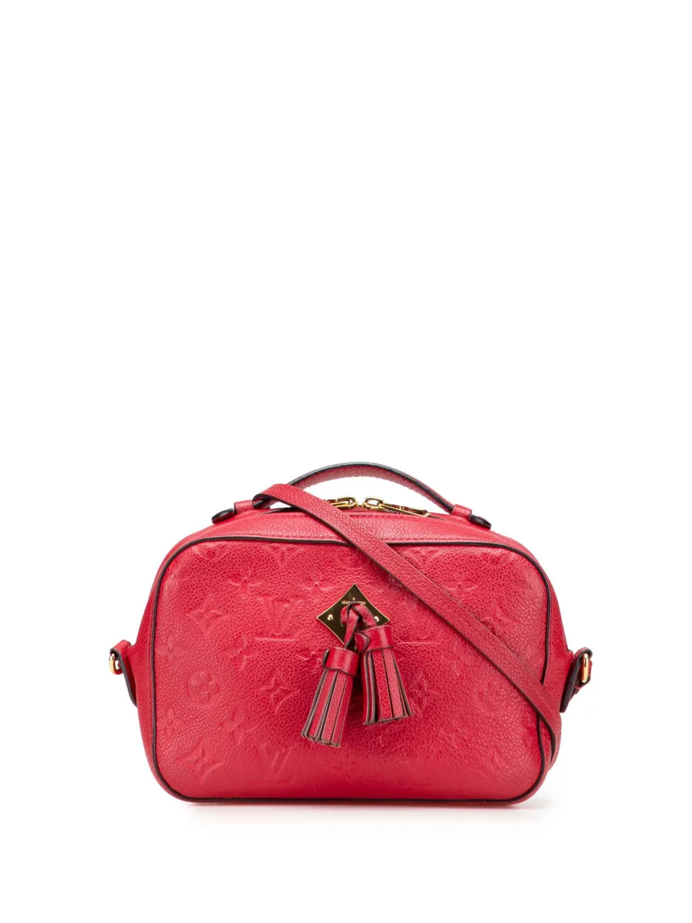 Louis Vuitton Pre-Owned 2019 モノグラム アンプラント サントンジュ ショルダーバッグ - レッド Louis Vuitton Pre-Owned 2019 モノグラム アンプラント サントンジュ ショルダーバッグ - レッド