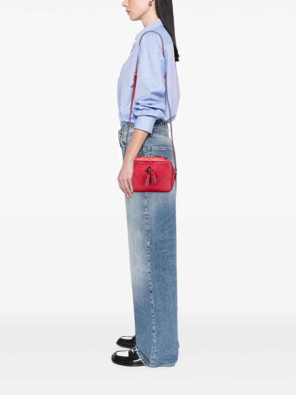 Louis Vuitton Pre-Owned 2019 Monogram Empreinte Saintonge crossbody bag | Pre-Owned | Image 2