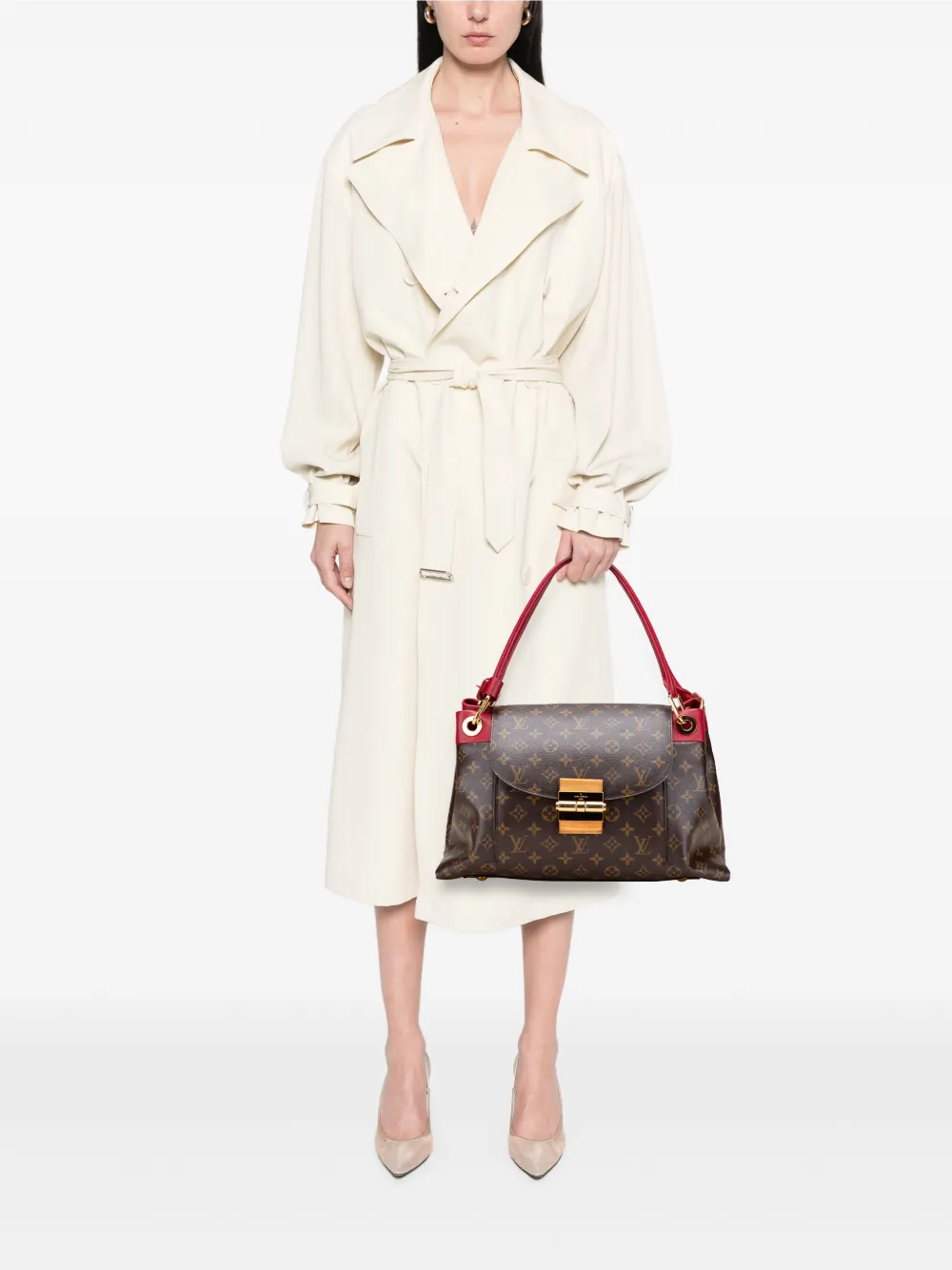 Louis Vuitton Pre-Owned 2012 Monogram Olympe MM shoulder bag | Pre-Owned | Image 2