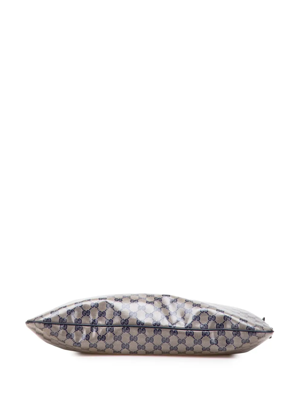 Pre-owned Gucci 2000-2015 Gg Crystal Crossbody Bag In Blue
