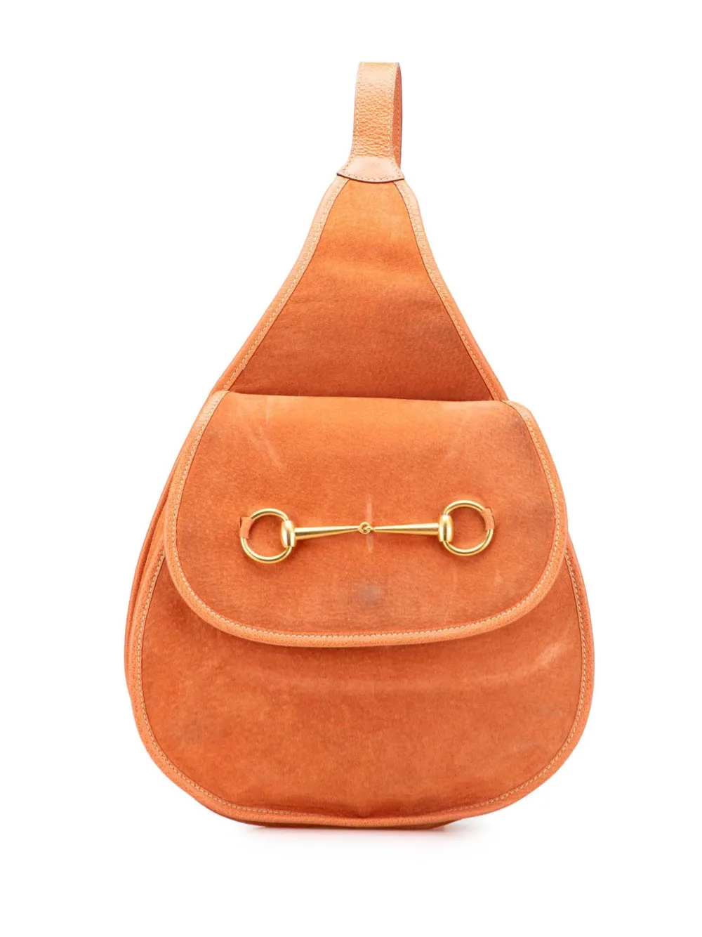 Gucci Pre-Owned 20th Century Suede Horsebit Sling Bag crossbody bag - Gucci Pre-Owned 20th Century Suede Horsebit Sling Bag crossbody bag -