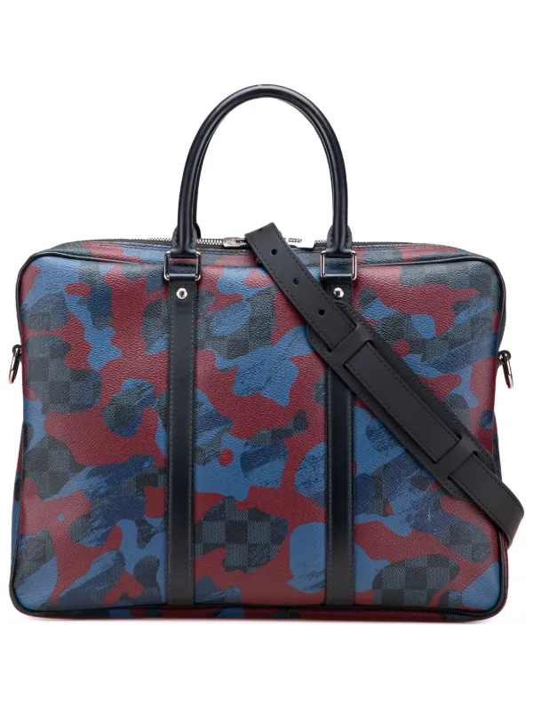 LOUIS VUITTON ダミエビジネスバッグ ルイヴィトン ダミエグラフィット ヴォワヤージュ ビジネス