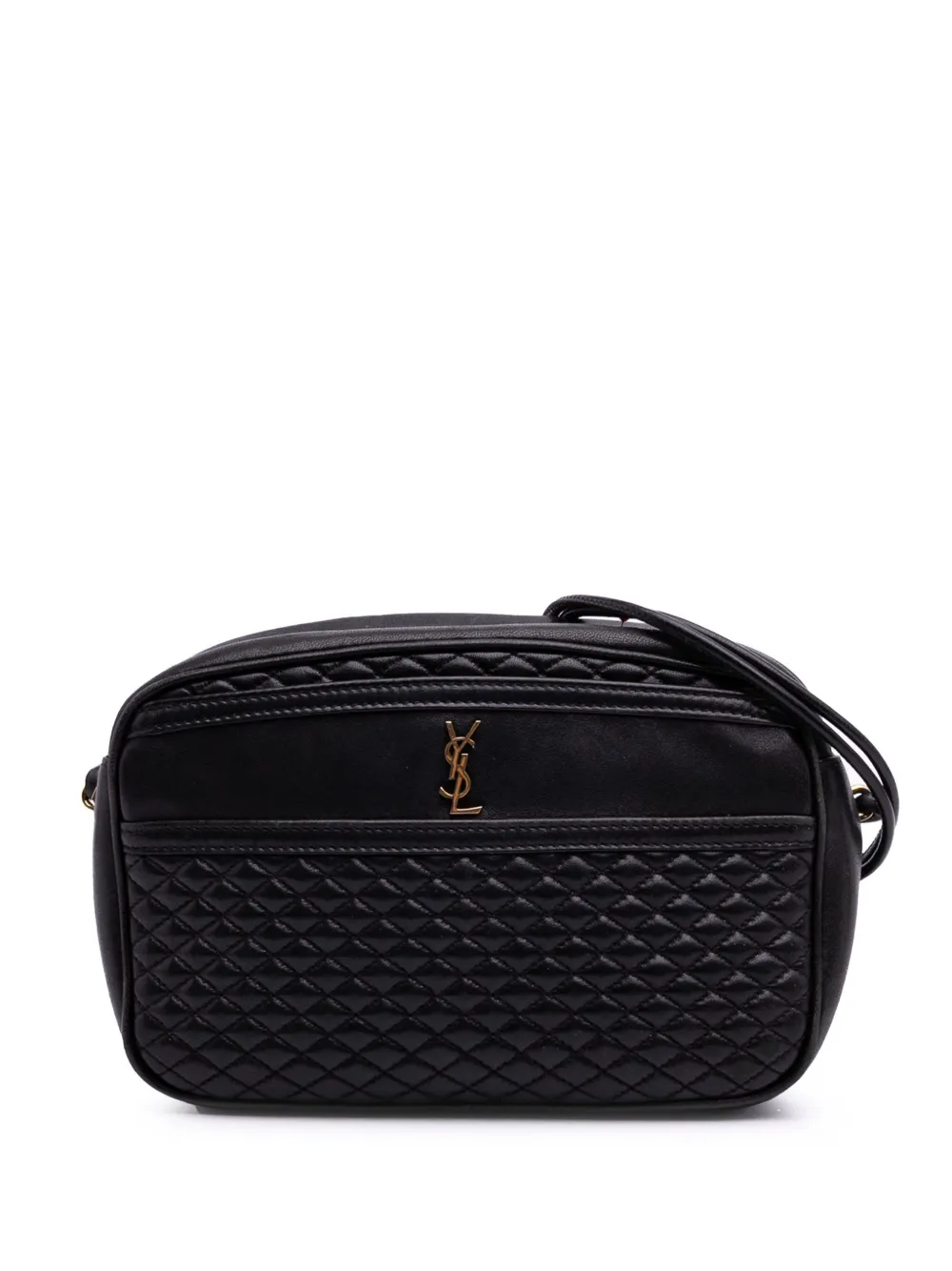 Saint Laurent Pre-Owned 2021 キルティング ラムスキン ヴィクトワール カメラバッグ ショルダーバッグ - Saint Laurent Pre-Owned 2021 キルティング ラムスキン ヴィクトワール カメラバッグ ショルダーバッグ -