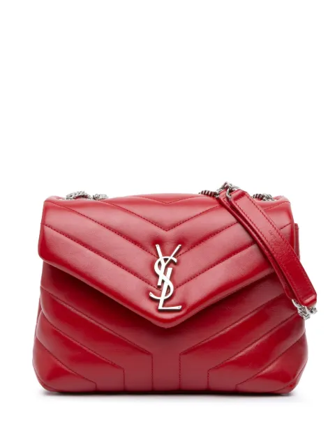 Saint Laurent Pre-Owned 2018 kleine Loulou Umhängetasche mit Monogramm