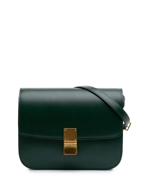 Céline Pre-Owned Borsa a tracolla Classic Box in pelle di vitello media 2019