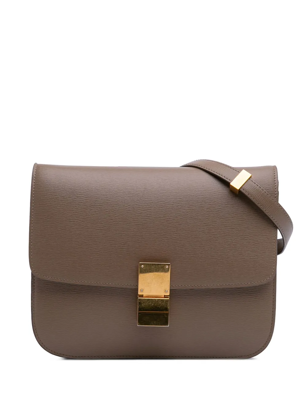 Céline Pre-Owned 2016 Medium Calfskin Classic Box crossbody bag | Brown | Image 1