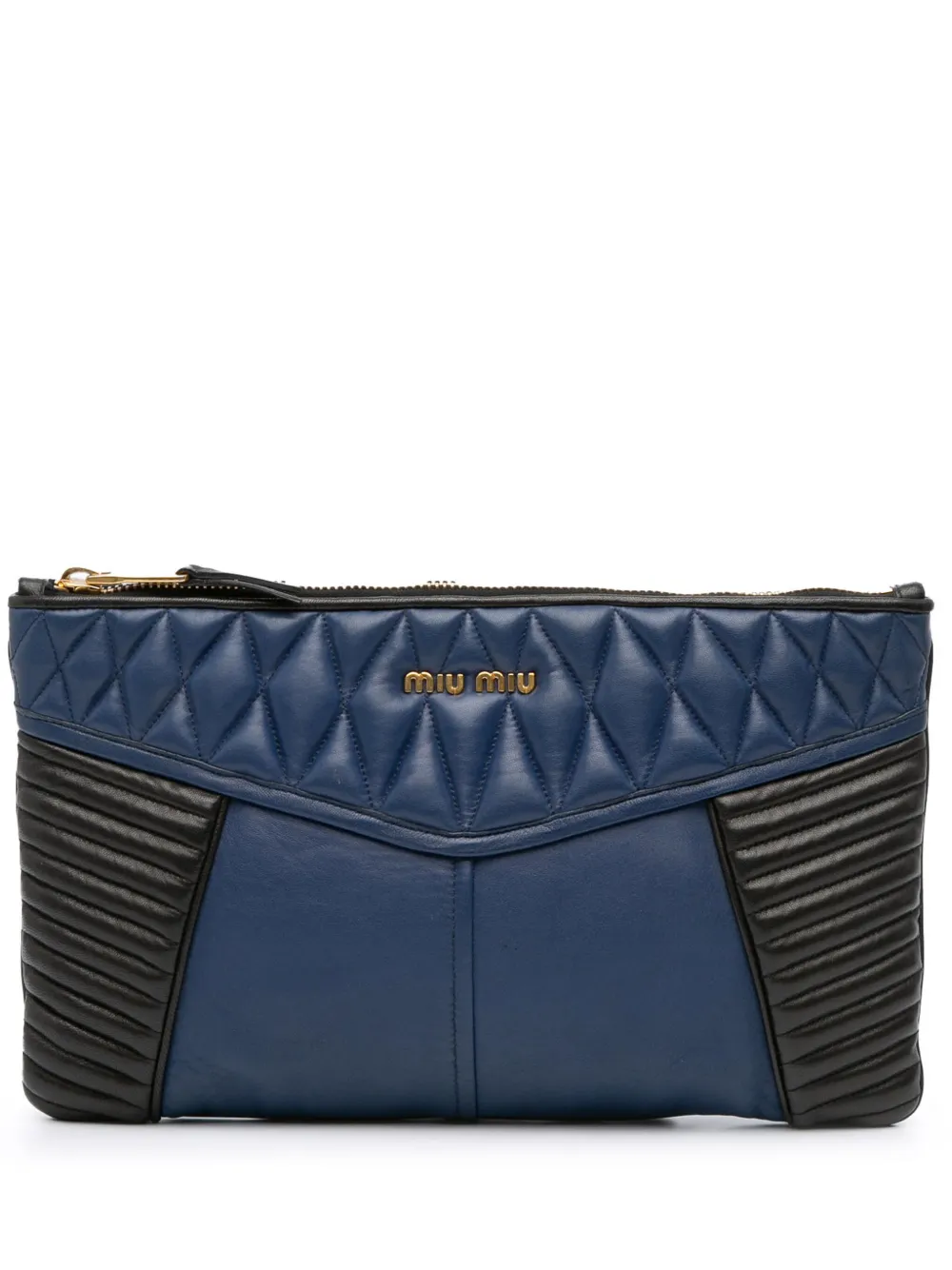 2010-2025 Matelasse Nappa Biker clutch bag