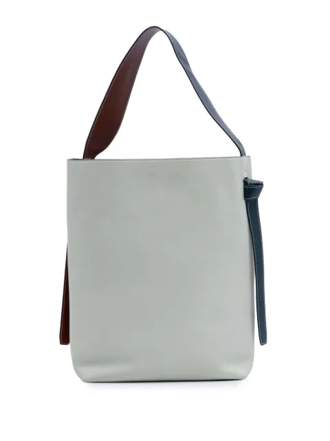 Céline Pre-Owned 2017 Small Shiny Smooth Calfskin Twisted Cabas tote bag