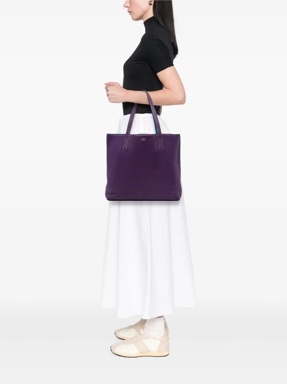 Hermès Pre-Owned 2012 Clemence Double Sens 36 tote bag | Pre-Owned | Image 2