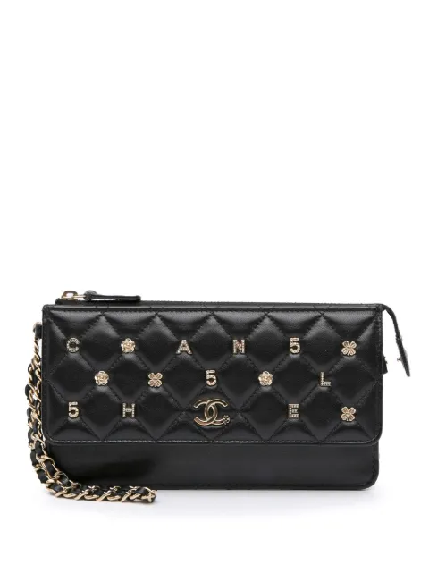 CHANEL Pre-Owned 2020 Quilted Lambskin All About Chanel On Chain clutch bag