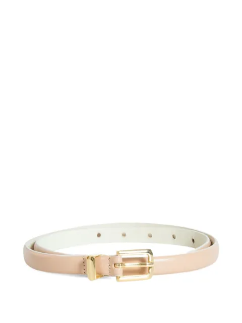 Isolda Babaçu leather buckle belt