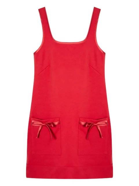 Isolda Vento Em Popa bow-pocket mini dress
