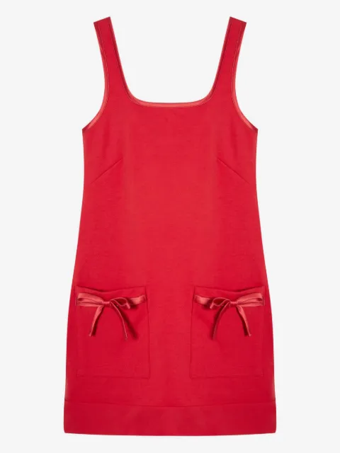 Isolda Vestido Vento Em Popa com bolso de laço