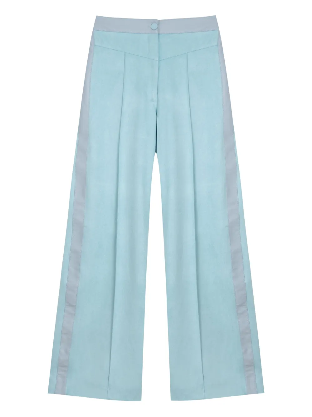 Isolda São Pedro side-stripe trousers | Blue | Image 1