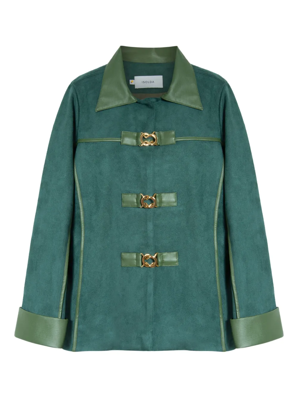Laguna metal-clasp jacket