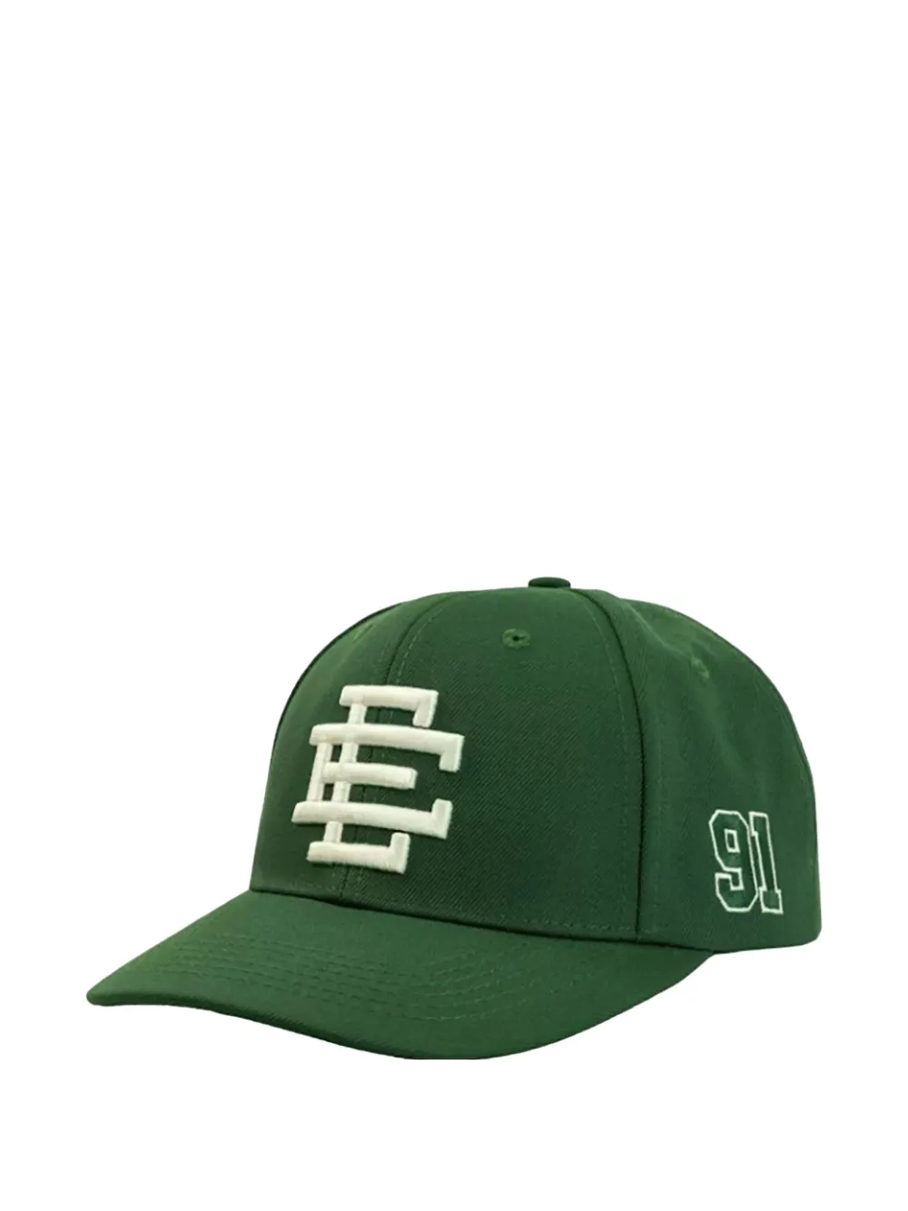 ERIC EMANUEL Honkbalpet met geborduurd logo - Groen