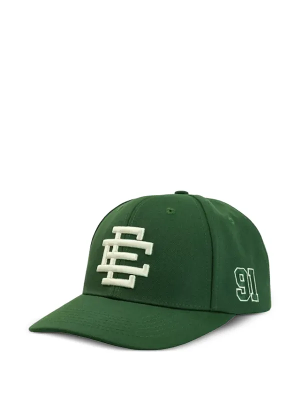 ERIC EMANUEL logo-embroidered Baseball Hat | Green | FARFETCH