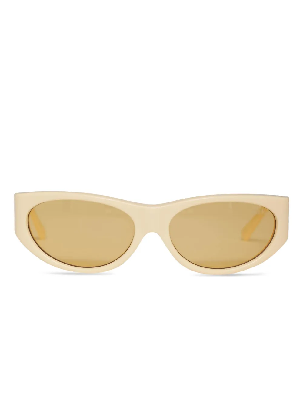 RHUDE Zonnebril met cat-eye montuur Wit