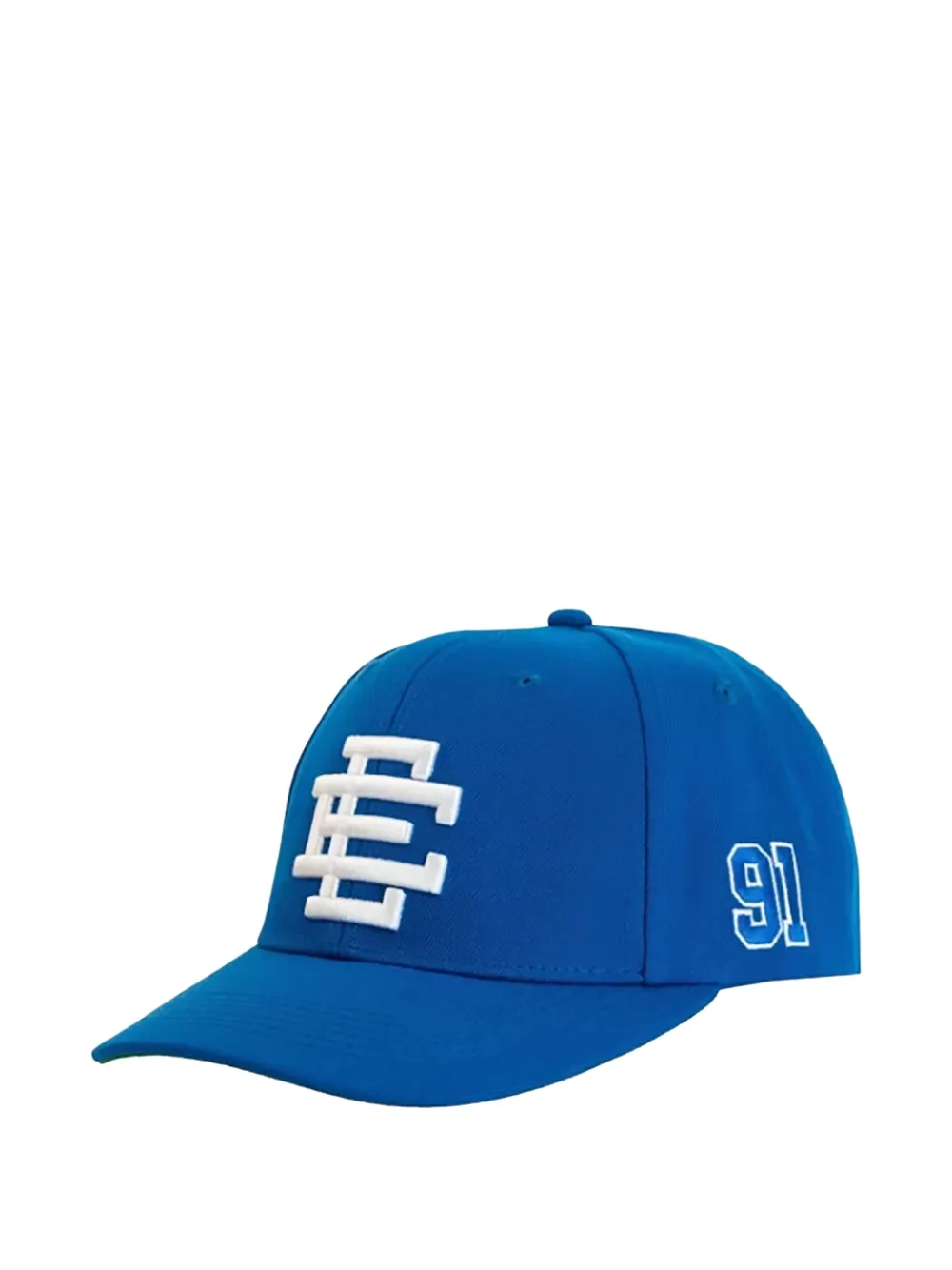 ERIC EMANUEL monogram logo hat Blauw