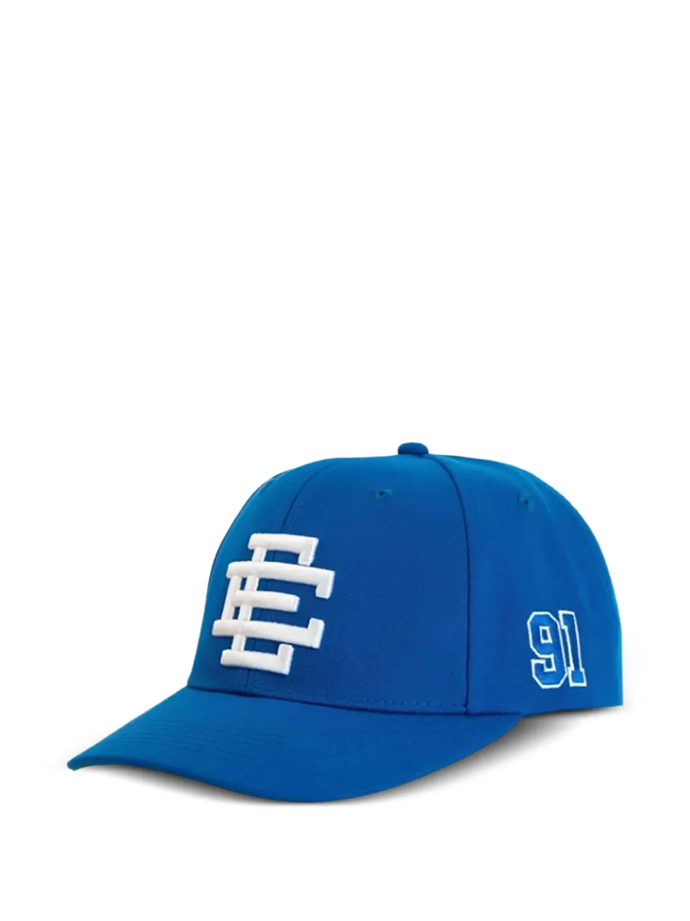 ERIC EMANUEL monogram logo hat - Blu