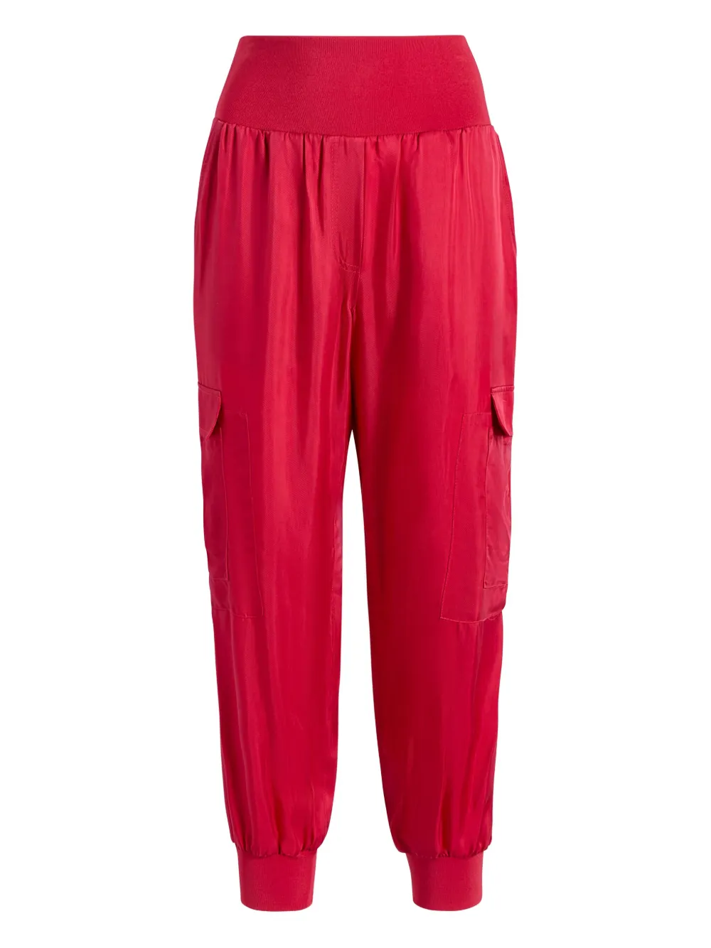 Cinq A Sept pants tapered con pretina elástica | rojo | Image 1