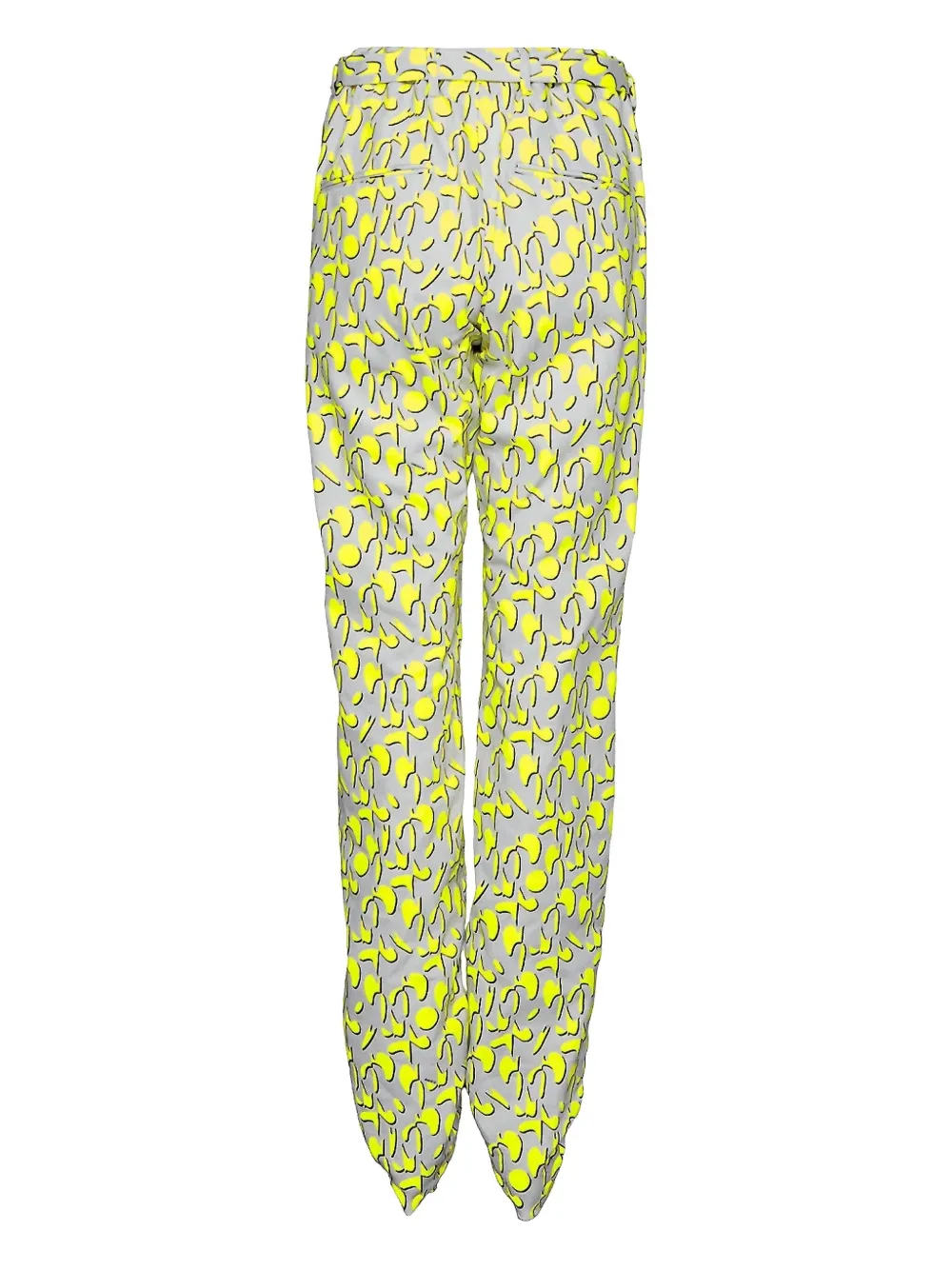 Jil Sander printed trousers Groen
