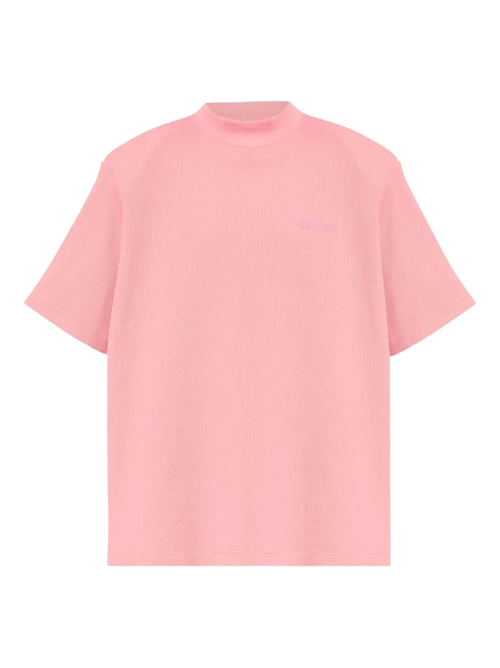 The Attico embroidered-logo T-shirt | Pink | Image 1