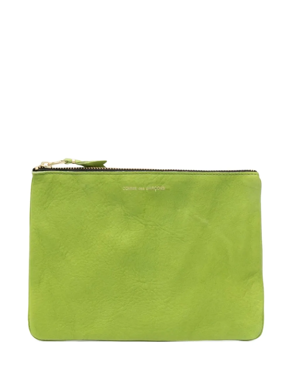 Comme Des Garçons Wallet zip-fastening wallet Groen