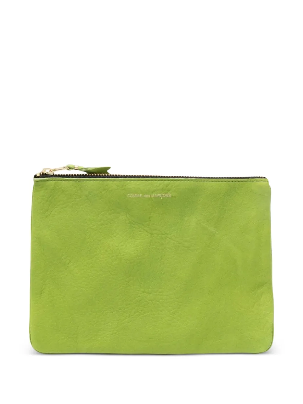 Comme Des Garçons Wallet Portemonnee met ritssluiting Groen