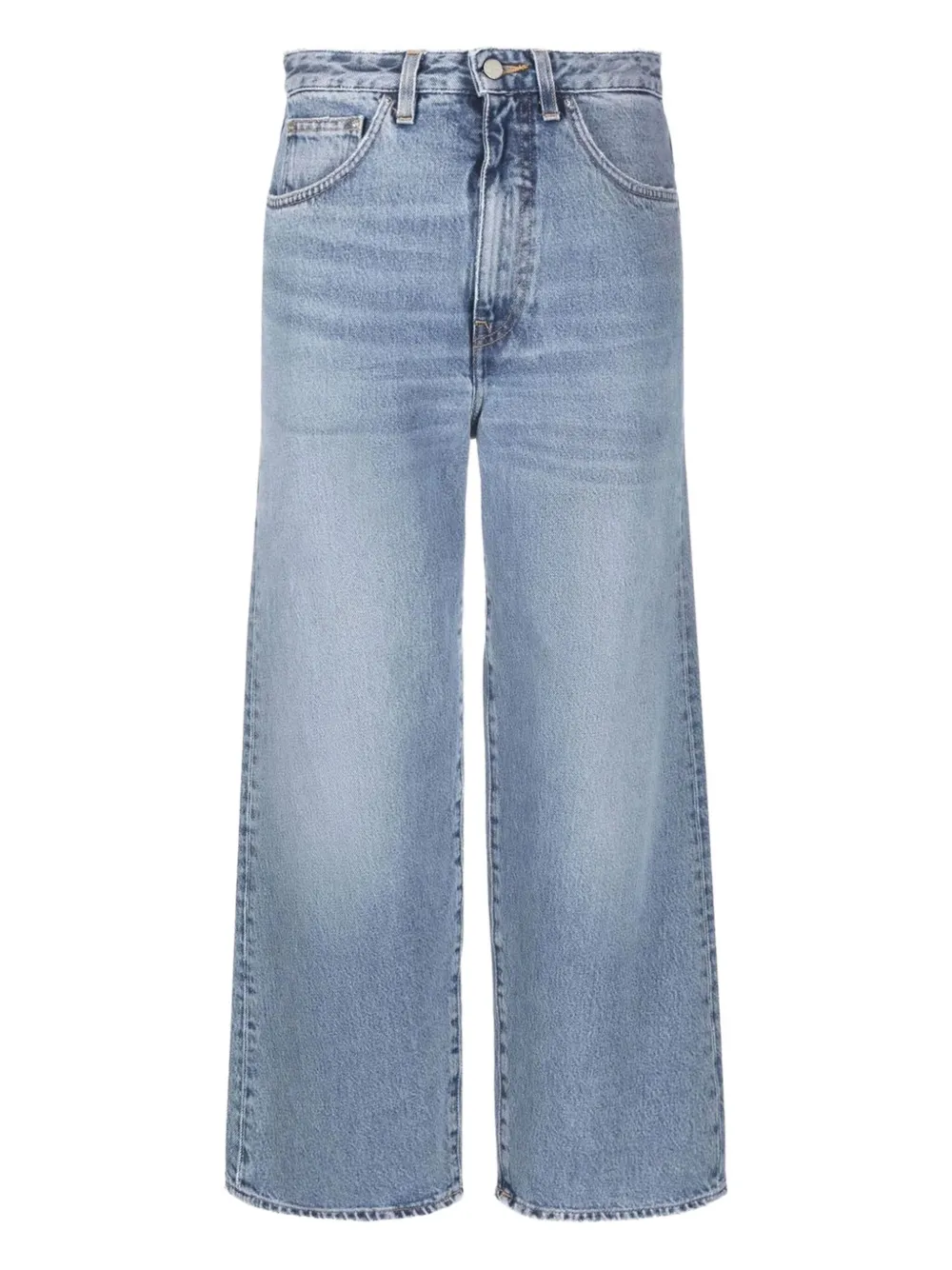 Totême Cotton Jeans In Blue