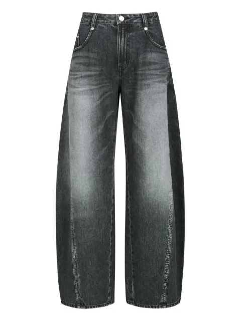 YCH jeans con tiro alto