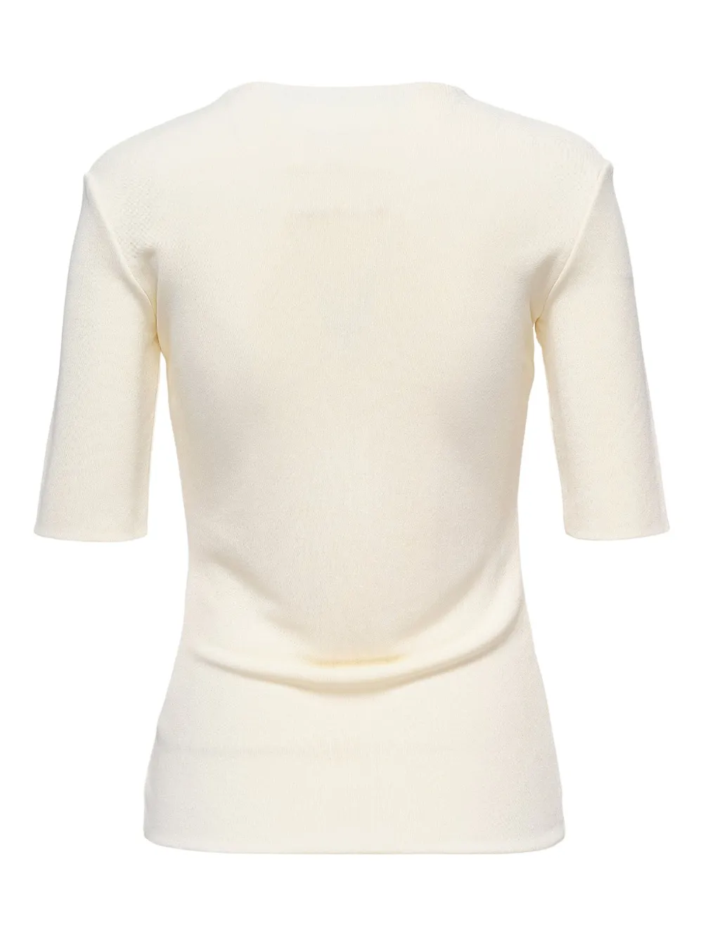 Jil Sander ribbed crew-neck T-shirt Wit