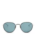 Thom Browne Eyewear titanium round-frame sunglasses - Black