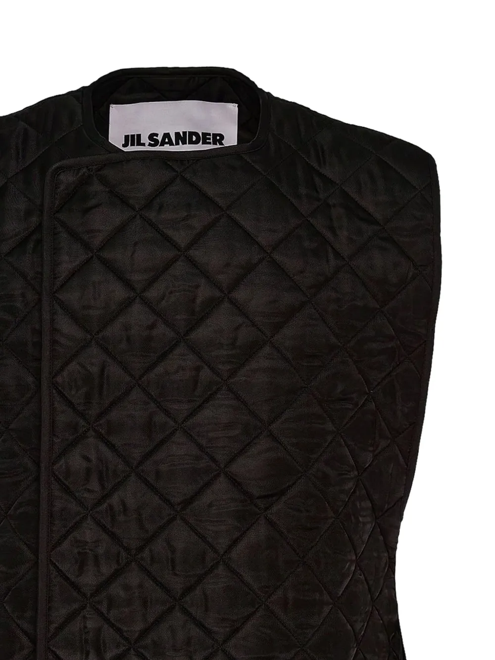 Jil Sander quilted double-face jacket Zwart