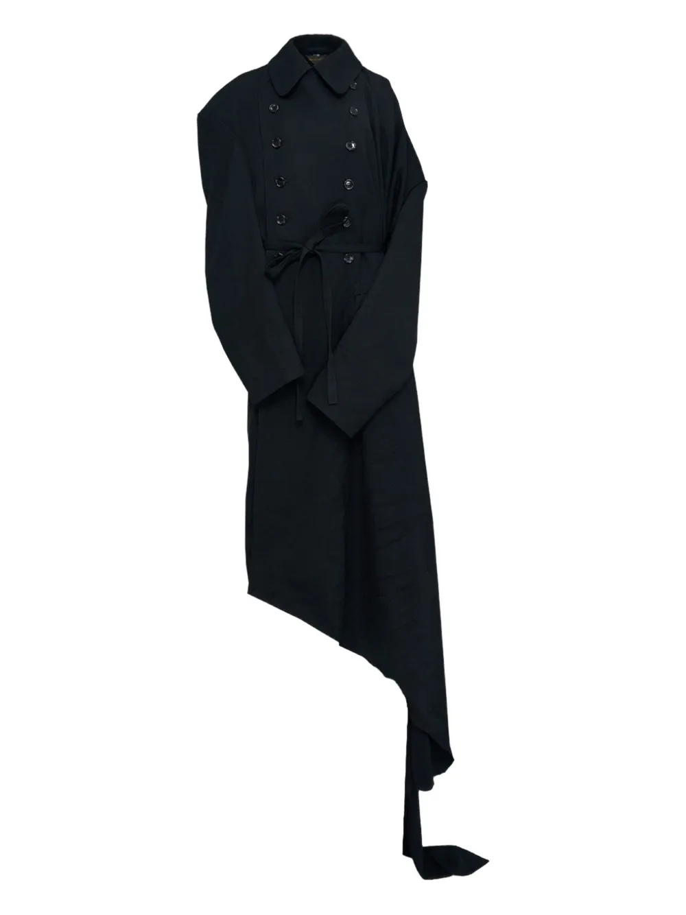 Comme Des Garçons folded double-breasted coat